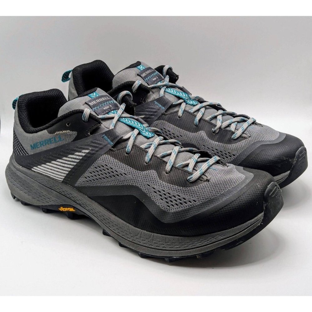 Merrell Gray and Black Athletic Shoes